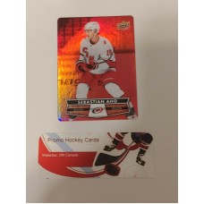 DC-40 Sebastian Aho Red Parallel Die Cut Set 2021-22 Tim Hortons UD Upper Deck DC-40 Sebastian Aho Red Parallel Die Cut Set 2021-22 Tim Hortons UD Upper Deck